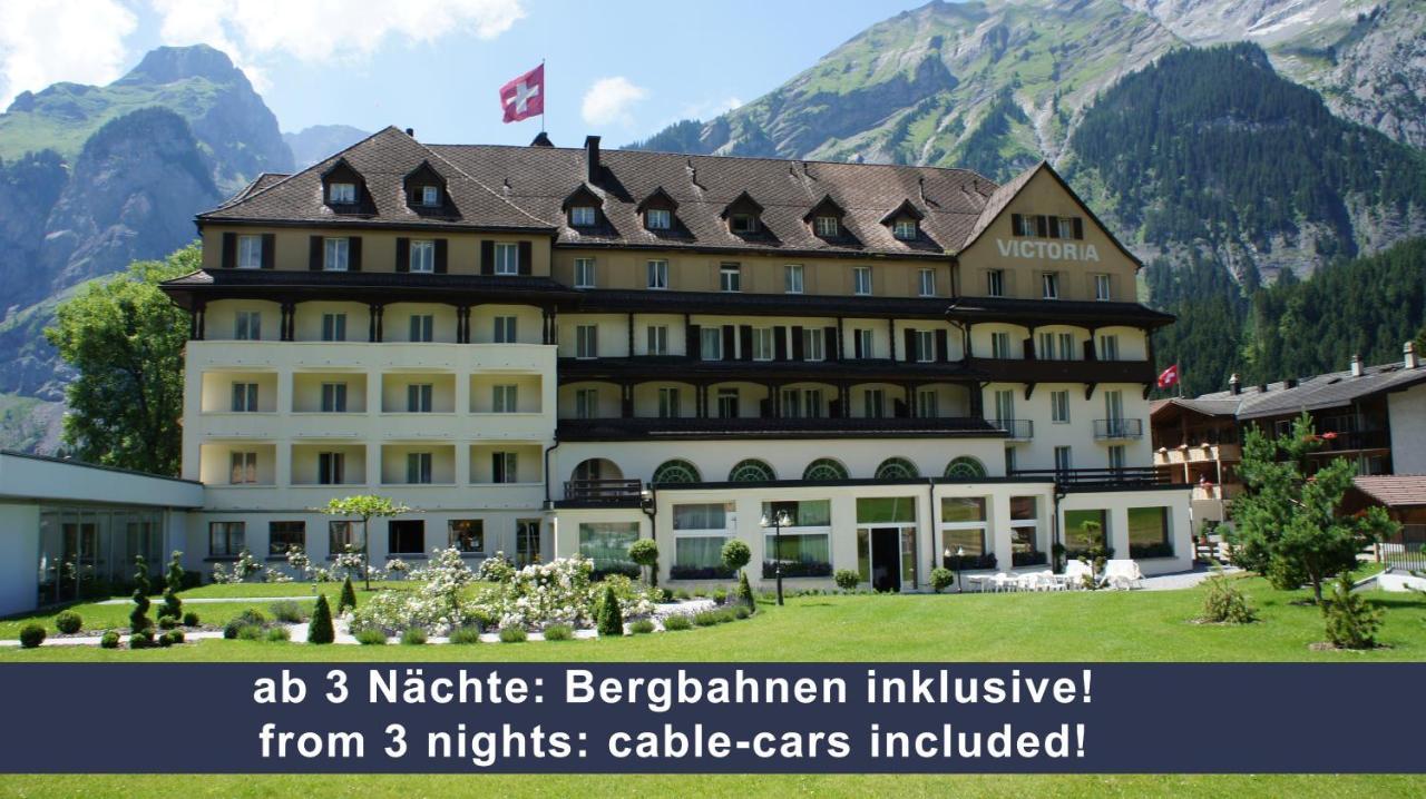 Belle Epoque Hotel Victoria & Apartments Kandersteg Exterior foto